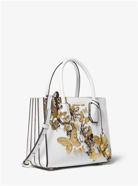 michael michael kors mercer medium butterfly embellished accordion crossbody|Mercer Medium Butterfly Embellished Leather  .